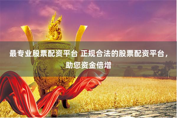 最专业股票配资平台 正规合法的股票配资平台，助您资金倍增